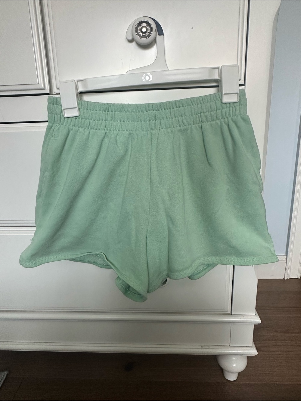 Target Women's Mint Green Elastic-Waist Athletic Shorts